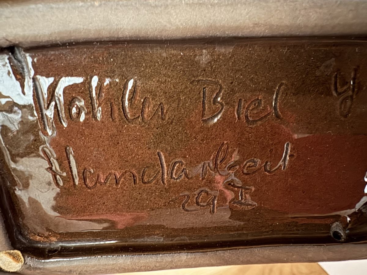 Piatti di portata: Butter Teller / Platte aus Keramik – Usato da Rümlang venduto da SchumBru10 3