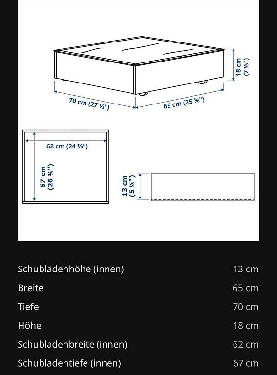 Recipients et similaires: 4x Unterbett Boxen – D'occasion à Zürich par pompiersmartin 2