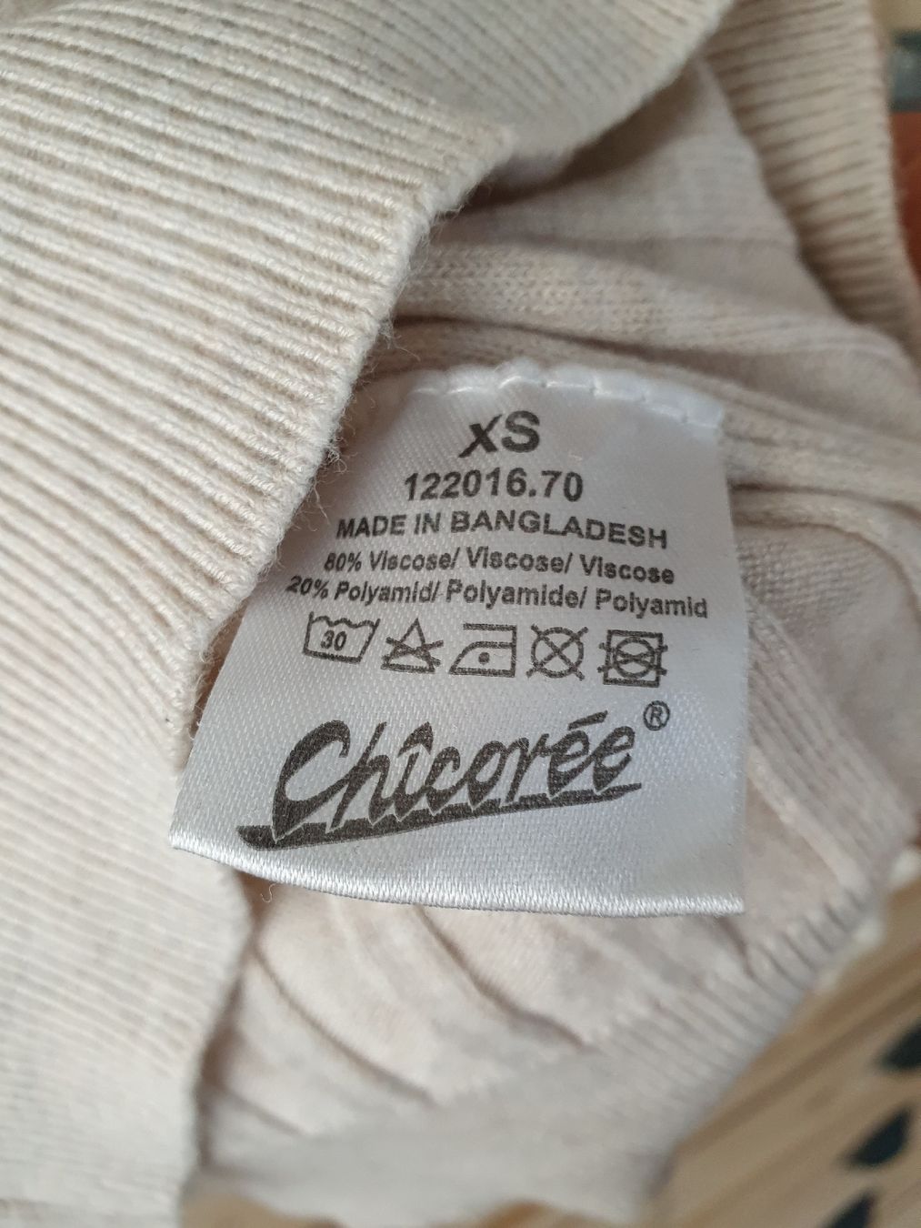 T-shirt: Chicorée Shirt XS, beige – Usato da Steinach venduto da Xamax18 4