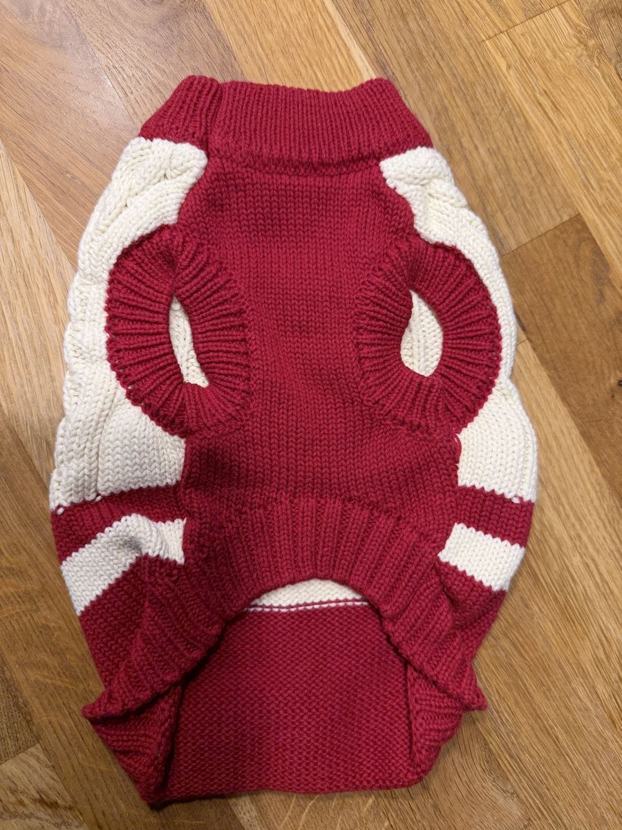 Abbigliamento: Dukier HUNDEPULLOVER RED XS – Usato da Schlieren venduto da Meki1980 1