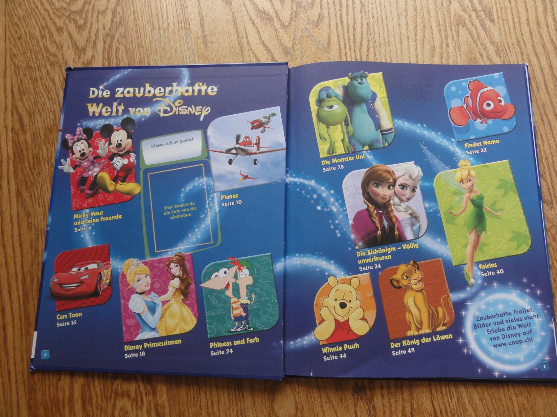 Coop Album: Die Zauberhafte Welt von Disney – Usato da Riedholz venduto da Taweva 1
