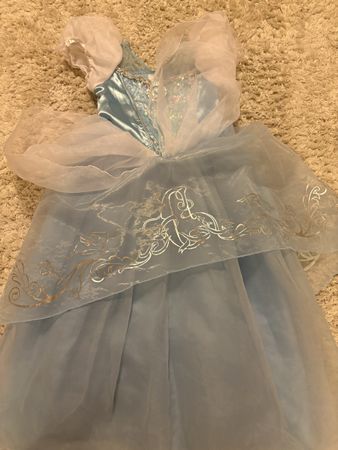 Mädchen Cinderella Prinzessinnenkleid Gr. 140