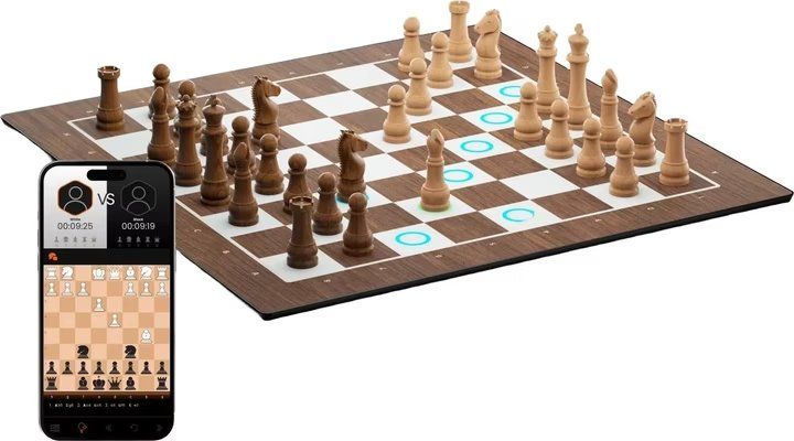 Giochi: Echiquier connecté Particula GoChess Lite Classic Bois – Nuovo e nell'imballaggio originale da Neuchâtel venduto da Andreas.Bach