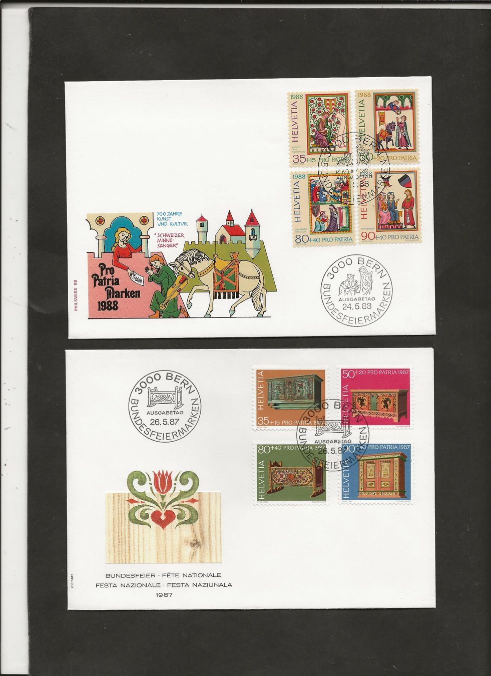 Tous les timbres: Schweiz Pro Patria 34 FDC – D'occasion à Au ZH par xelagreb01 4