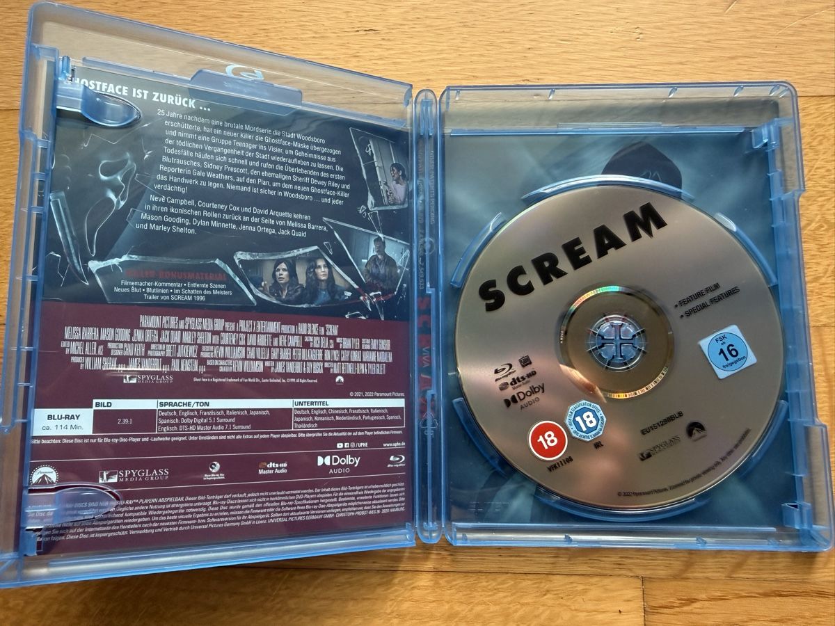 Tutti i DVDs: Scream 5 - Blu-ray – Usato da Kölliken venduto da nerdorado 2