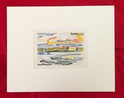 Roy Lichtenstein "Sea And Sky