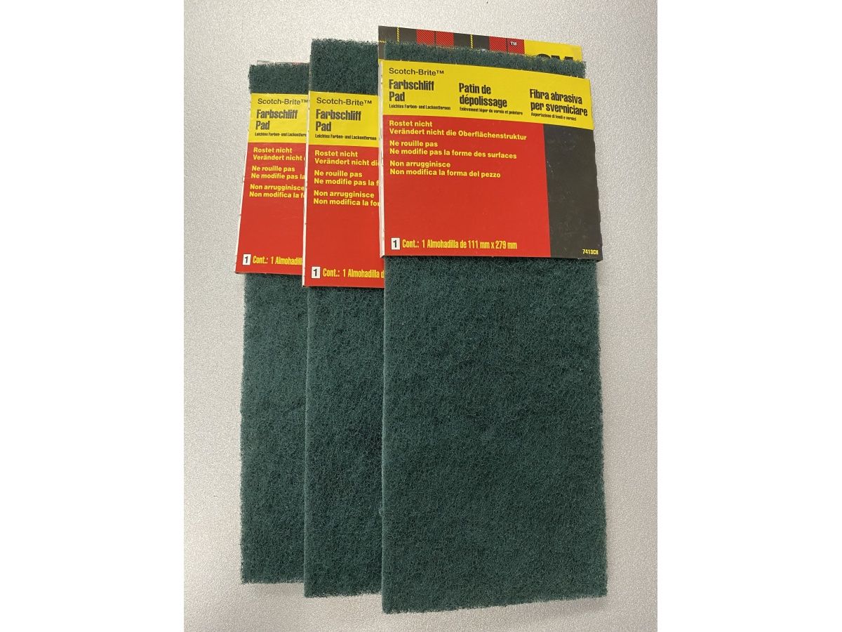 Smerigliatrici & Lucidatrici: Neue Farbschliff Pad 3Stk. – Nuovo e nell'imballaggio originale da Necker venduto da liq24