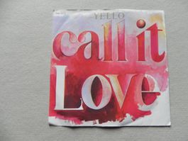 Single 7" CH Duo Yello 1987 Meier / Blank Hit : Call it Love