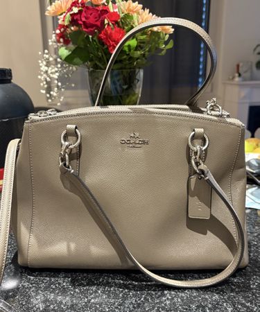 Coach medium size, leather
