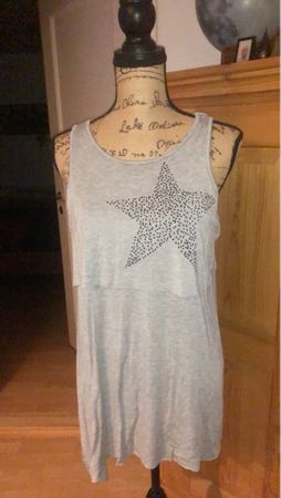 Débardeur léger d'été avec motif étoile - Taille M