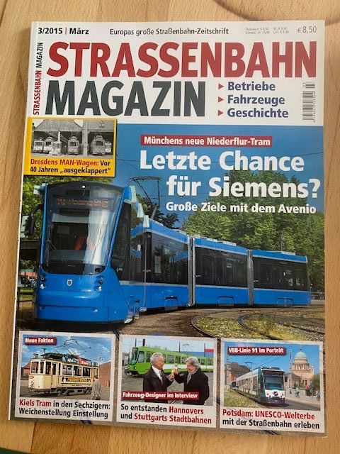 Zeitschriften & Magazine: STRASSENBAHN MAGAZINE 2015, Deutschland – Gebraucht aus Meilen von jon_7mkz