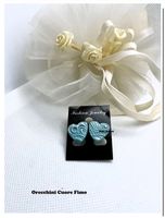 Orecchini Cuore in fimo