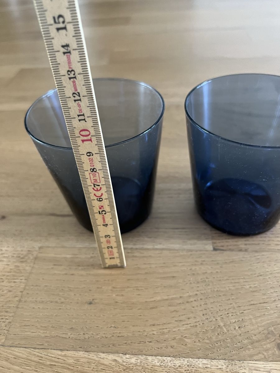 Gläser: 2 blaue Gläser – Gebraucht aus Altendorf von wqv_97 2