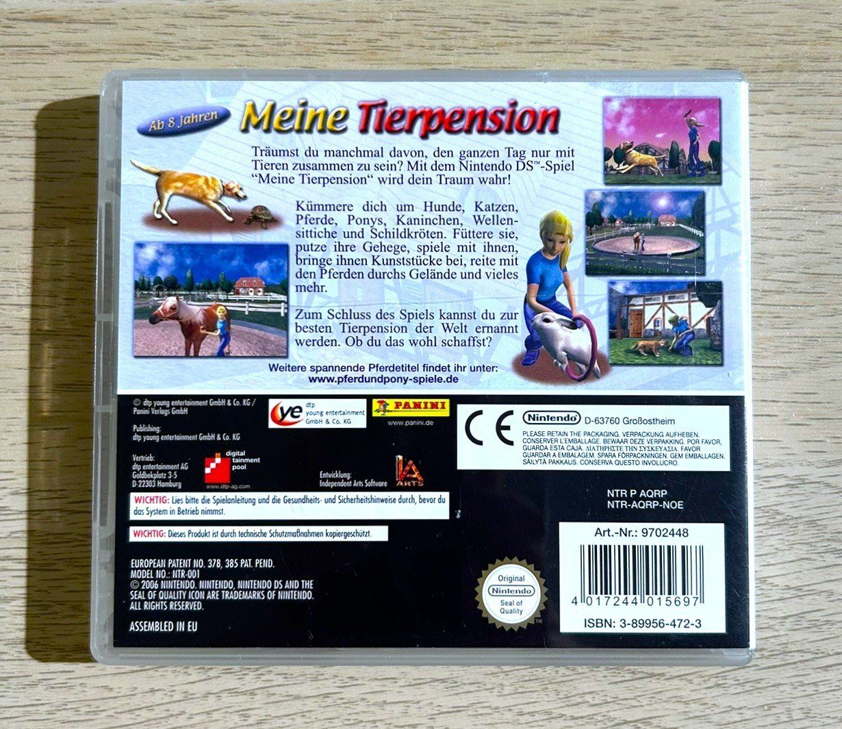 Nintendo Giochi: Meine Tierpension Nintendo DS – Usato da St. Gallen venduto da Alpine.Arcade 1