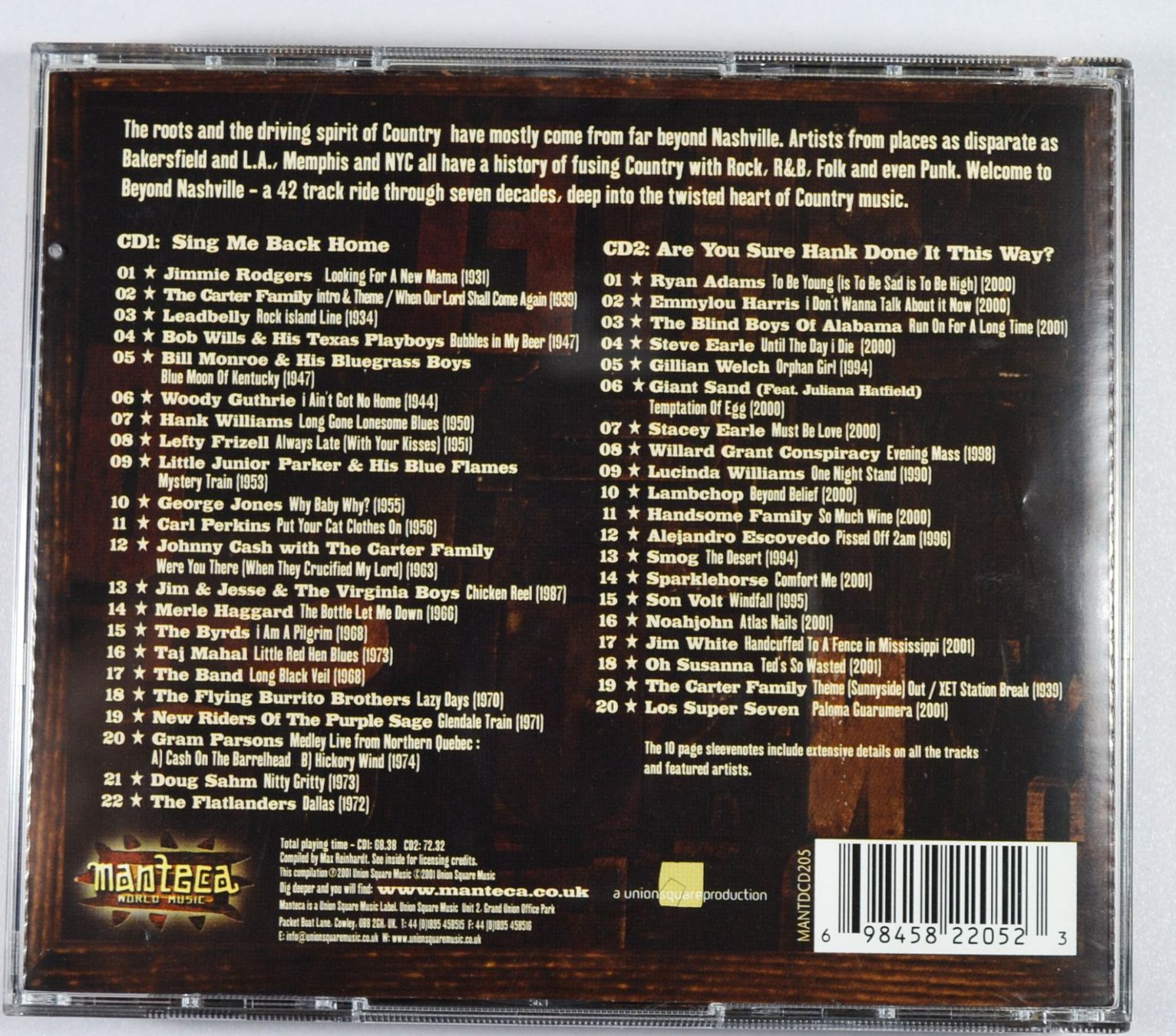 CD: 2 x CD: BEYOND NASHVILLE – Nuovo (secondo la descrizione) da Frenkendorf venduto da Yard-Sale-2000 2