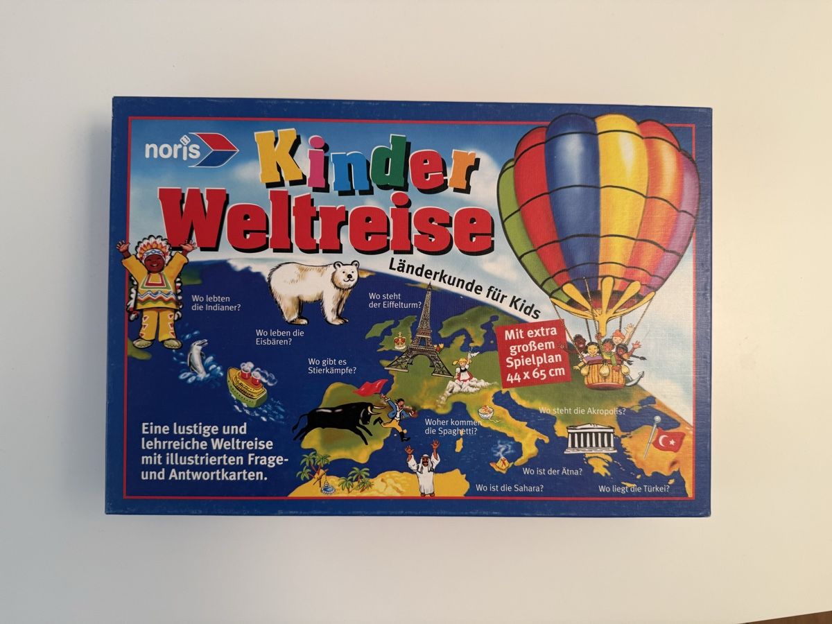 Giochi: Kinder Weltreise Brettspiel – Nuovo (secondo la descrizione) da Basel venduto da mary267 1