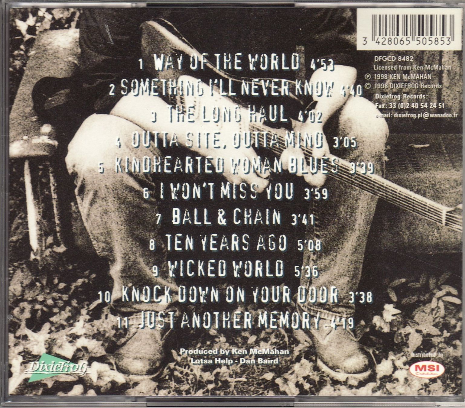 CD: Ken McMahan – Ball & Chain – Nuovo (secondo la descrizione) da Boussens venduto da catfood01 1