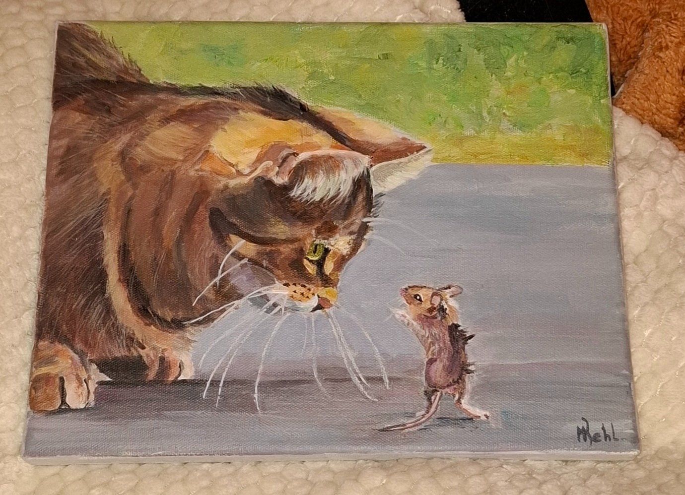 Dipinti: Originalbild von Margrit Kehl – Nuovo (secondo la descrizione) da Niederrohrdorf venduto da Sweetcat 1