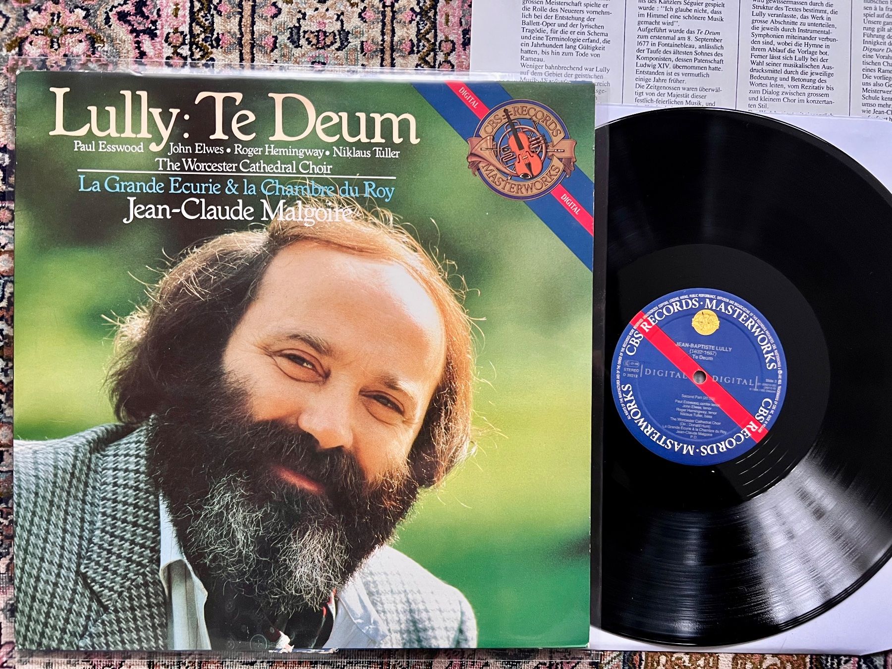 Dischi in vinile: Lully:  Te Deum  LP GEWASCHEN TOP ZUSTAND – Usato da Unterseen venduto da vinylmore