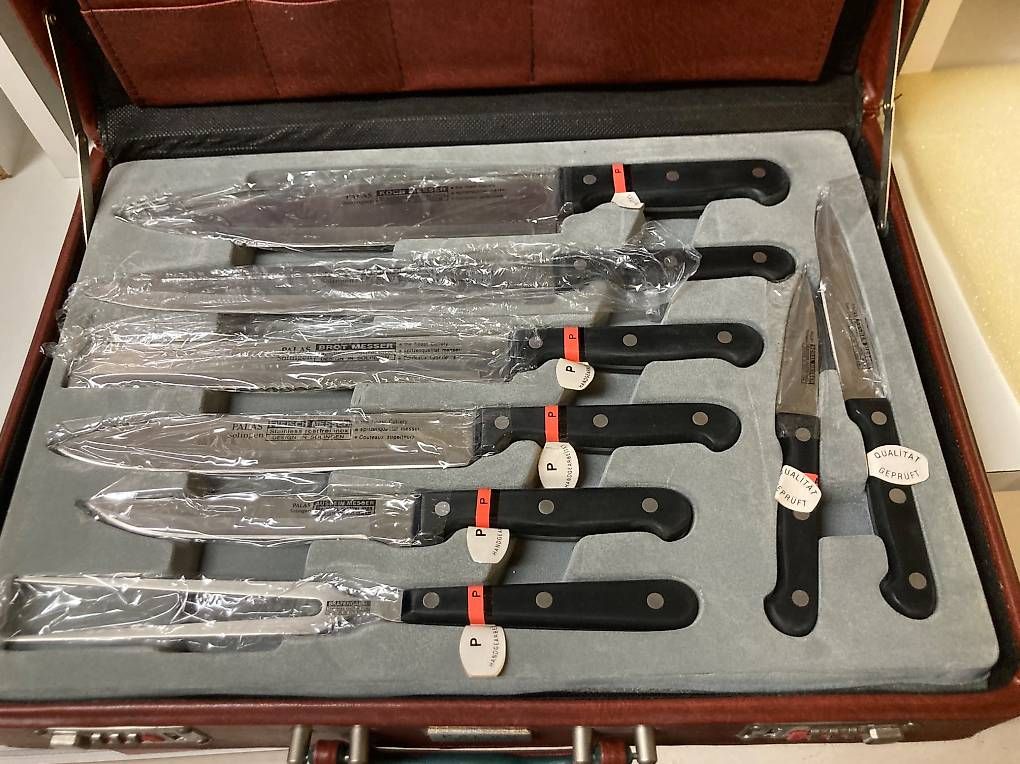 Coltelli: Besteck, Messer, Abziehstab, Koffer – Usato da Küssnacht am Rigi venduto da alf_7tb5 4