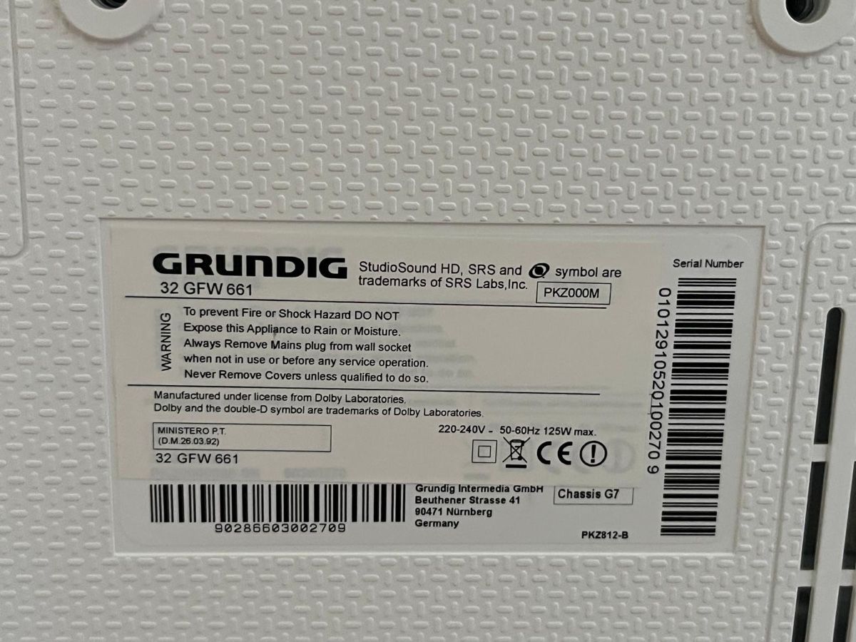 Fernseher: Grundig 32 GFW 661 – Gebraucht aus Strengelbach von jjnnffrr 3