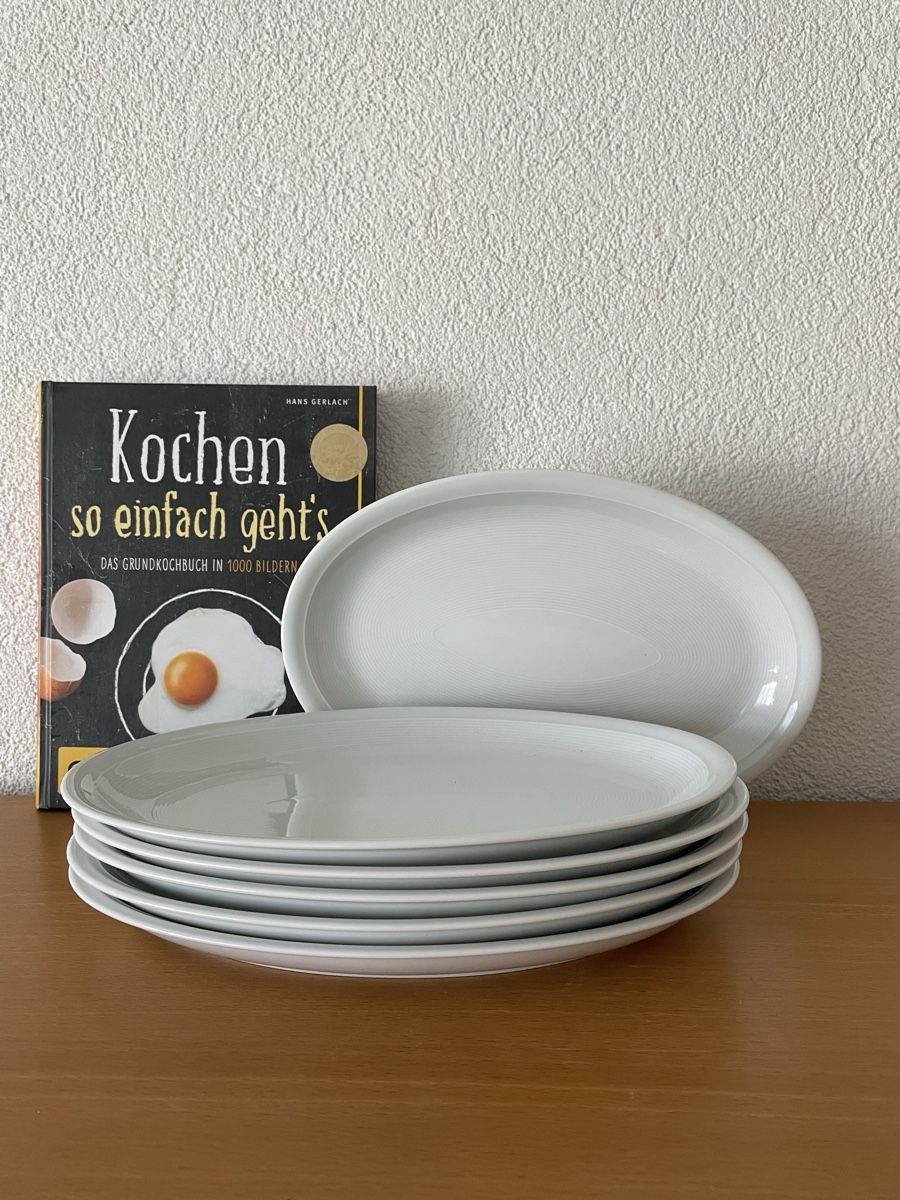 Thomas Piatti: Thomas Porzellan Teller/Platte oval – Usato da Fislisbach venduto da ahue