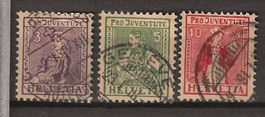 PJ017 - Pro Juventute 1917 obl.