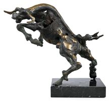 Nuccio FONTANELLA (1936-2005) | Bronze Taureau Bulle