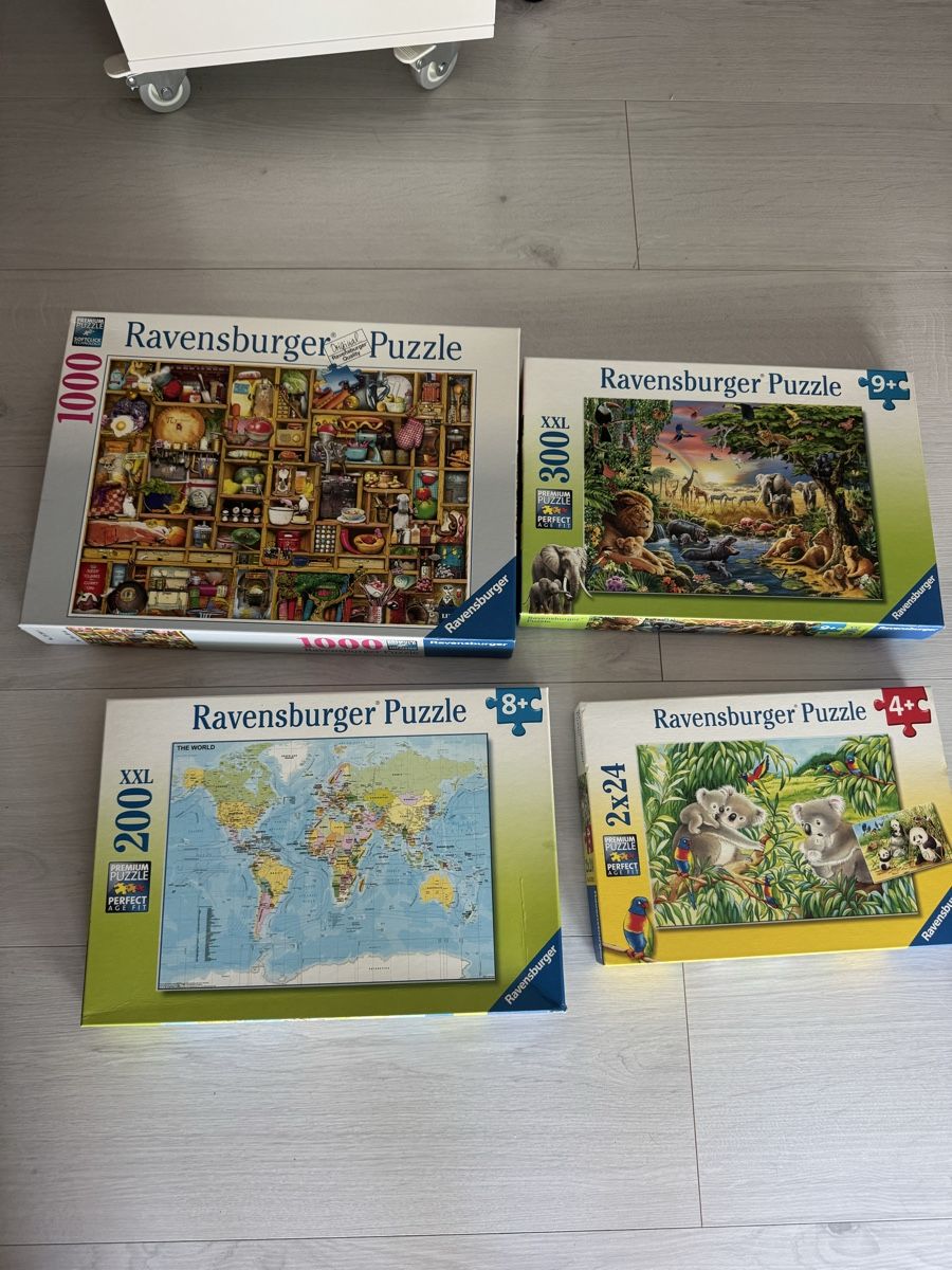 Ravensburger Puzzle: 3 schöne Ravensburger Puzzles – Usato da Hägendorf venduto da laumatt