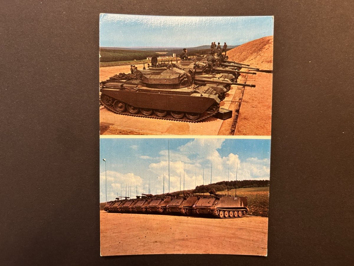 Cartoline postali: Panzer Centurion Kaserne Bure – Usato da Fanas venduto da Alessio11