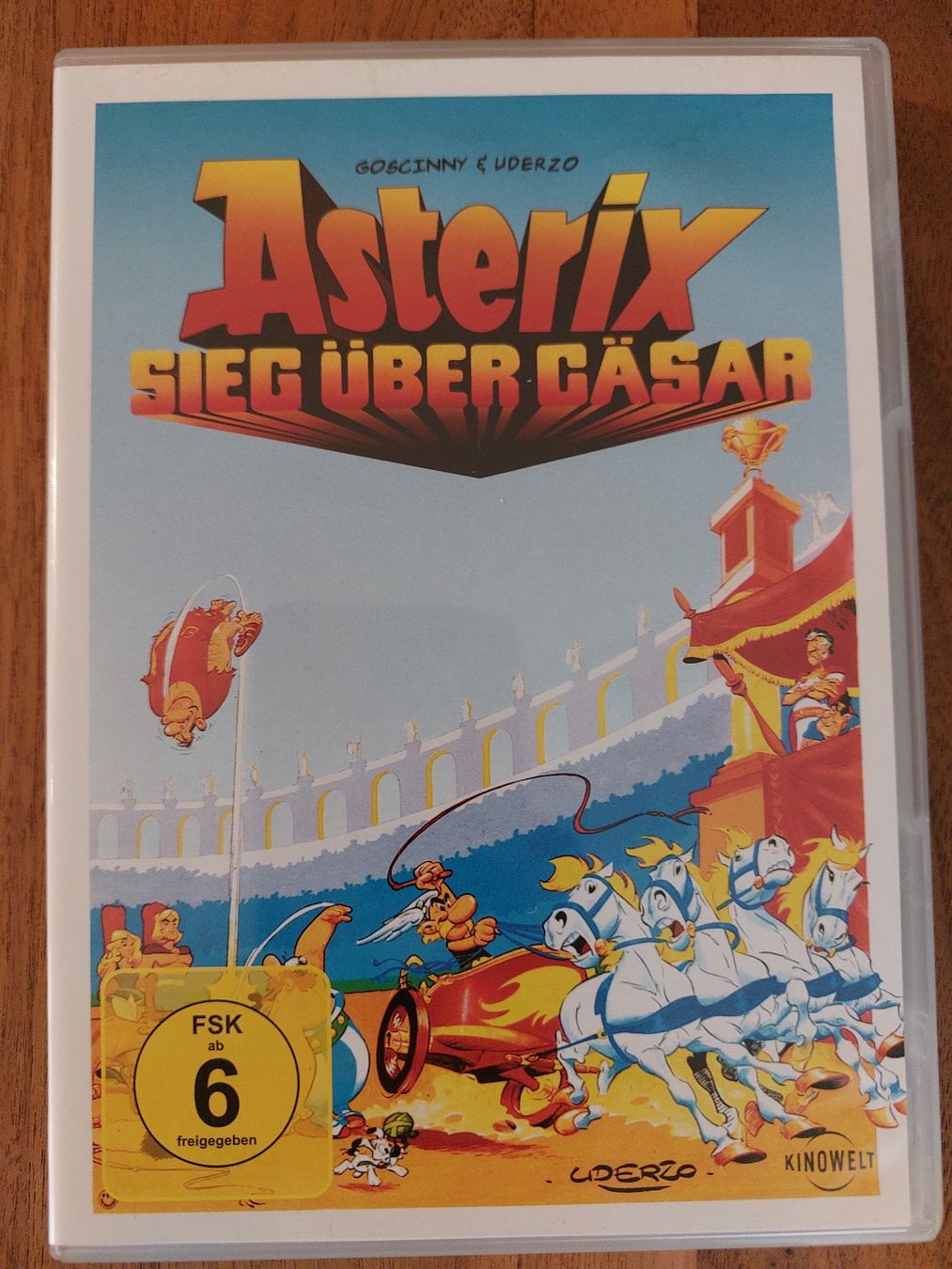 Tutti i DVDs: DVD - Asterix Sieg über Cäsar – Usato da Rheinfelden venduto da FilmAuktion