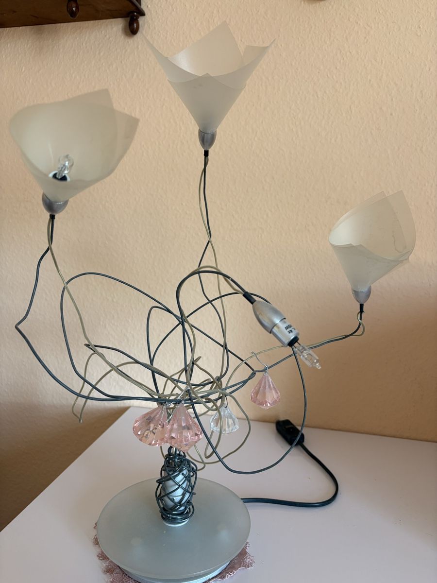 Lampade: Tischleuchte Designer Glas Metall – Usato da Grindel venduto da Rabru1107 3