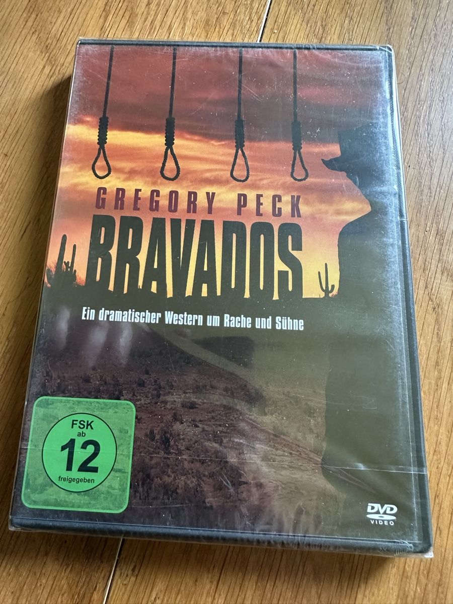 Alle DVDs: Bravados, Gregory Peck Western DVD neu – Neu und originalverpackt aus Benken ZH von Audi-erich