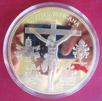 Medaillen: GIGANT: Papst Pius IX - 70 mm - PP – Neu (gemäss Beschreibung) aus Luzern von Horoskop1 1
