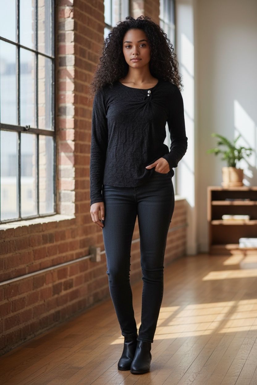 Blusen: SALSA JEANS pull noir - neuf - taille L – Neu und originalverpackt aus Vuisternens-Romont von gol_xp6p 1