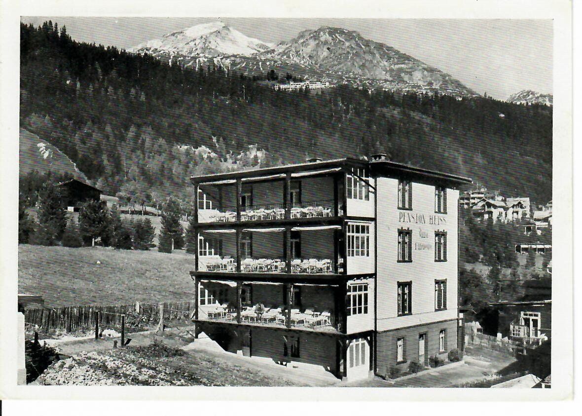 Cartes postales: Pension Heiss  - Davos - Platz – D'occasion à Hochdorf par Ziegel-16