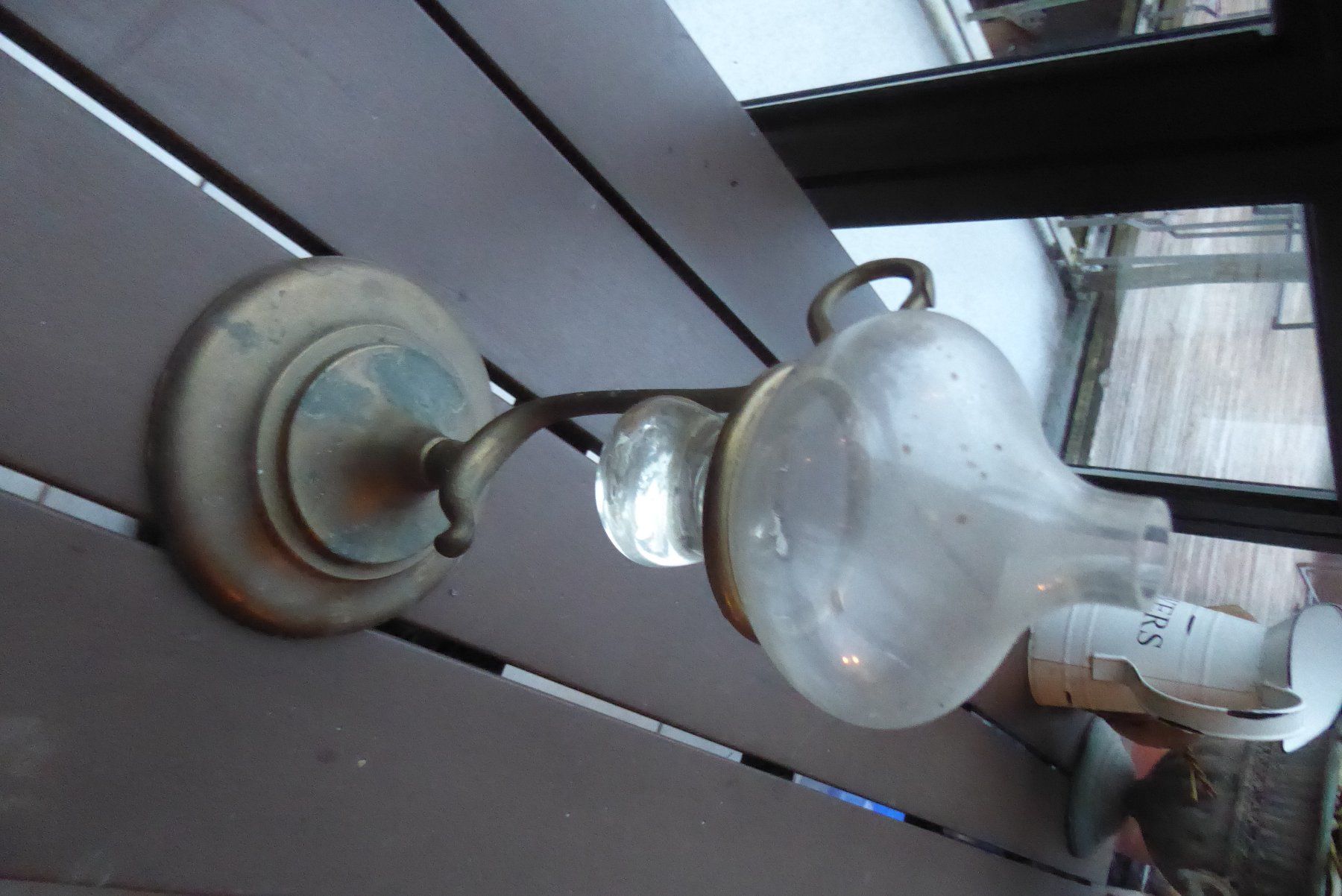 Lampes: Antike Petrollampe Messing CILDE HANDWERK – D'occasion à Sargans par Benziner 3