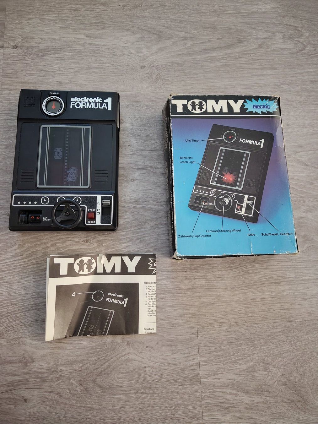 Spiele: Retro LCD Game Tomy Formula 1 – Defekt aus Schachen LU von retrogamer