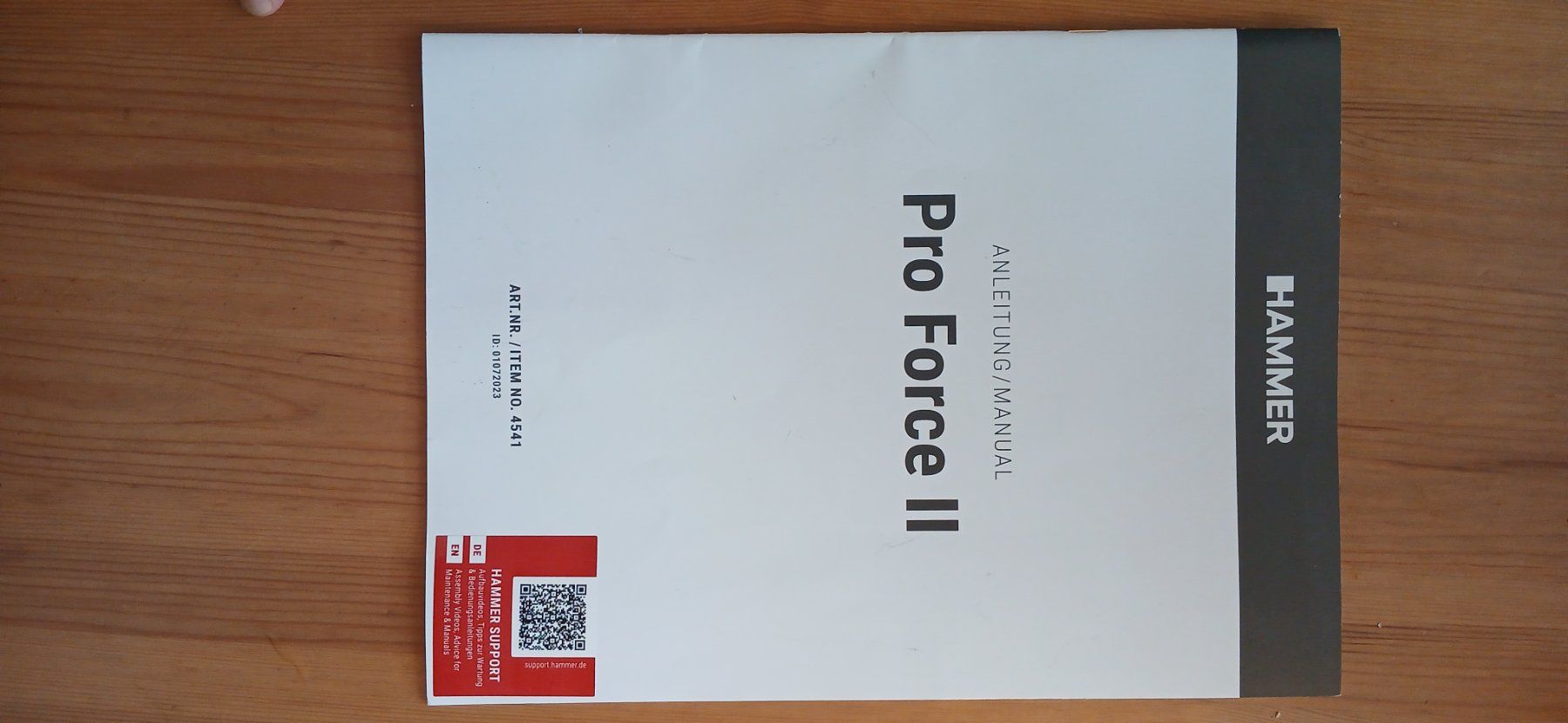 Hometrainer: Hammer Fitness Pro Force II – Usato da Richterswil venduto da pan_bys8 1