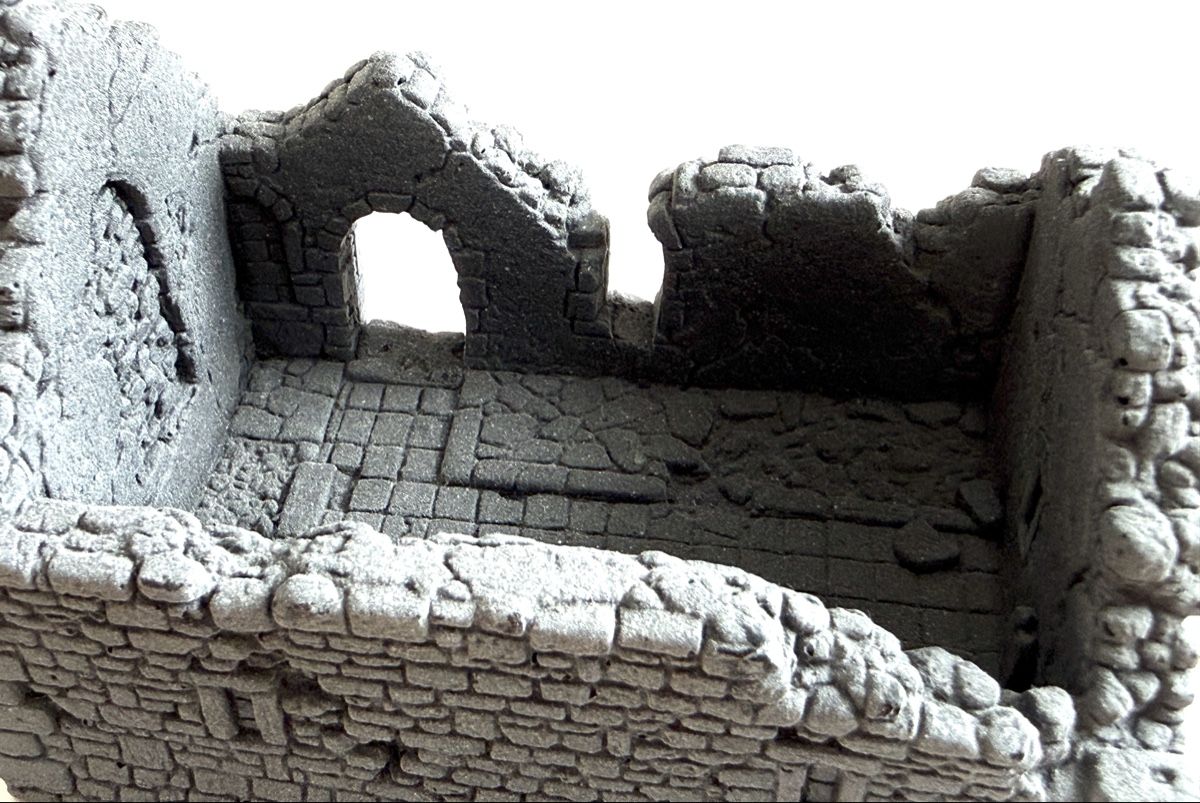 Noch Modelleisenbahnen: H0 Noch Kirche Ruine  – Neu (gemäss Beschreibung) aus Basel von Juland 7
