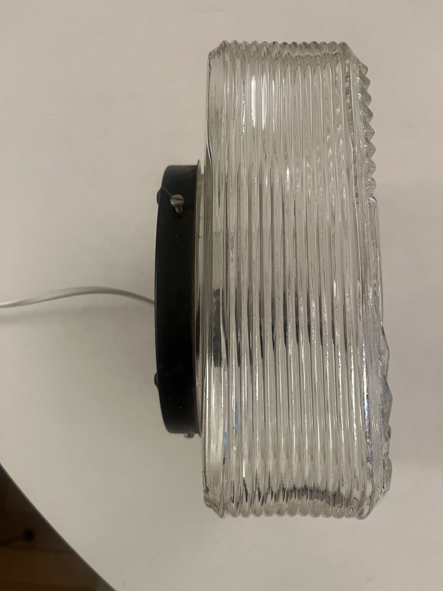 Lampadari & plafoniere: Vintage Deckenlampe Pressglas – Usato da Zürich venduto da Luftibus01 2