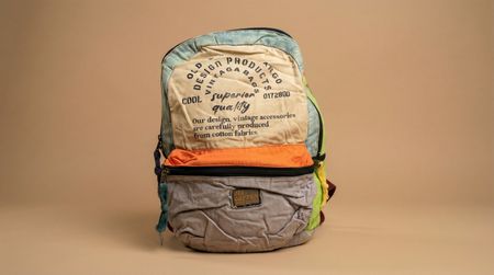 Vintage Canvas Backpack for Summer Travel - Great Condition