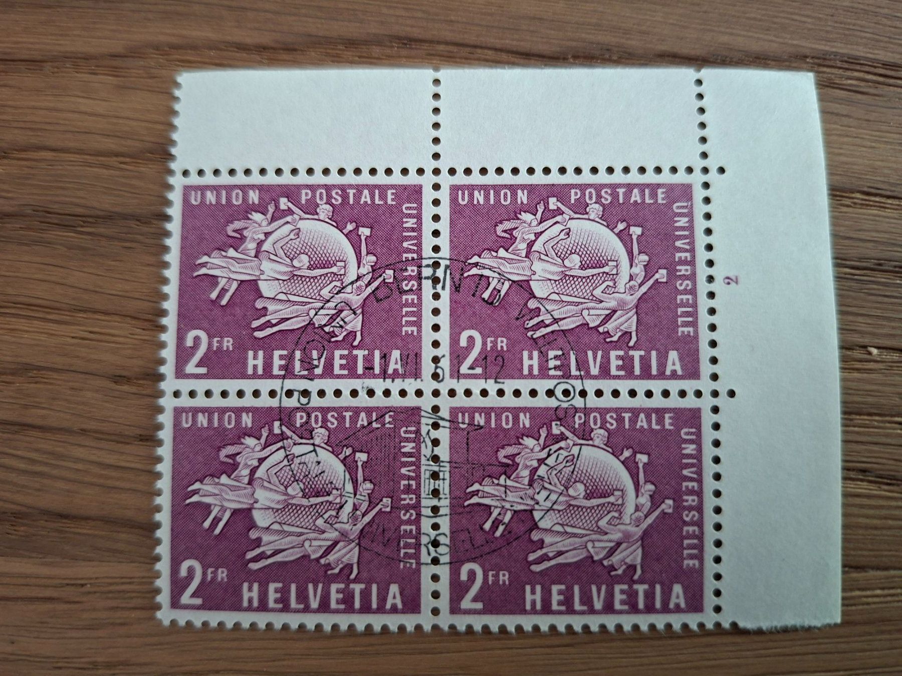 Tous les timbres: Dienstmarken 4er Blocks: UPU – Neuf (Voir description) à Hinterkappelen par 1399 5