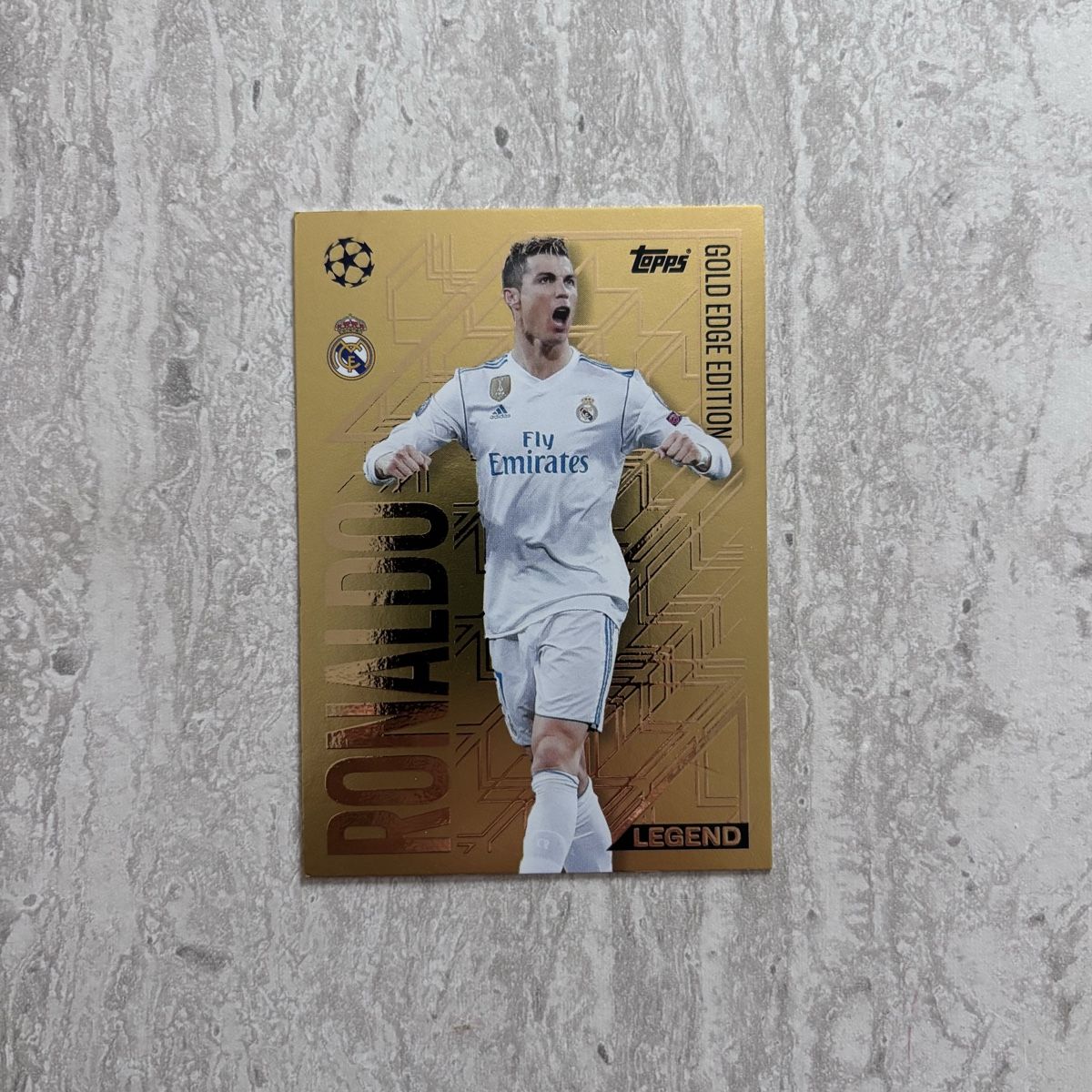 Topps Carte collezionabili: CR7 Gold Edge – Nuovo (secondo la descrizione) da Niederurnen venduto da StickerHero