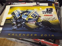 Original Signiert vom Tom Lüthi Kalender