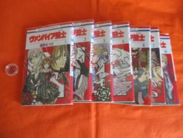 7 x Manga japanische Schrift !