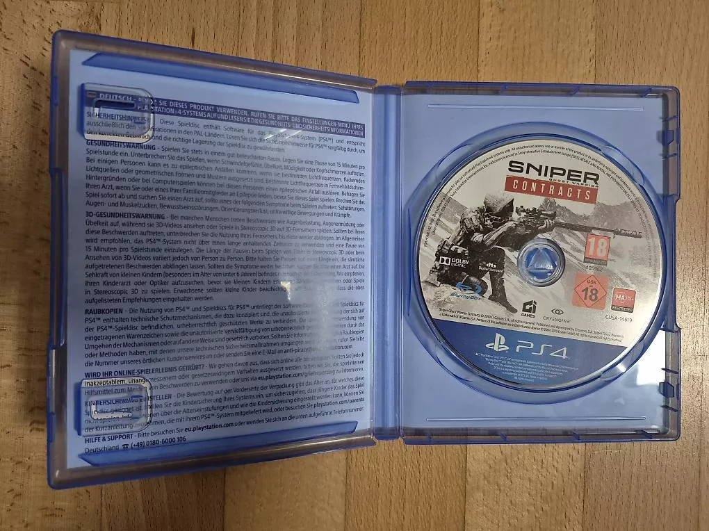 Giochi: Sniper Ghost Warrior Contracts PS4  – Usato da Horw venduto da Mschaefer 1