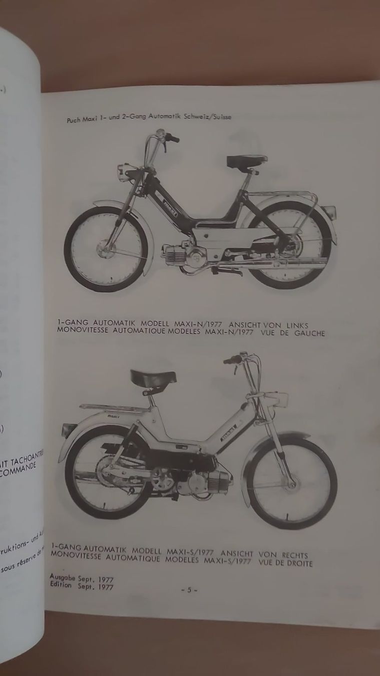 Puch Pièces pour mobylette: Ersatzteilliste Puch Maxi – D'occasion à Henggart par Jan073 1