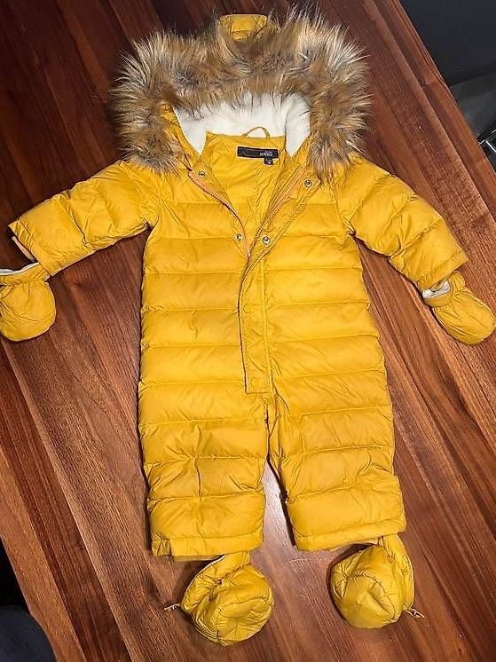 Completi: Süsser Winteroverall BOMBOOGIE, size 12, Senfgelb – Usato da Blumenstein venduto da reg_8ybn