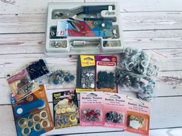Pince Prym & Gros lot de pressions et oeillets